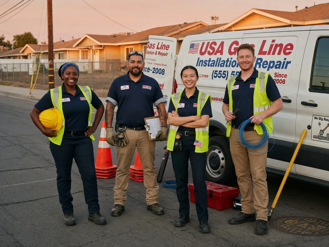 Gas Line Installation company in Woodacre, CA